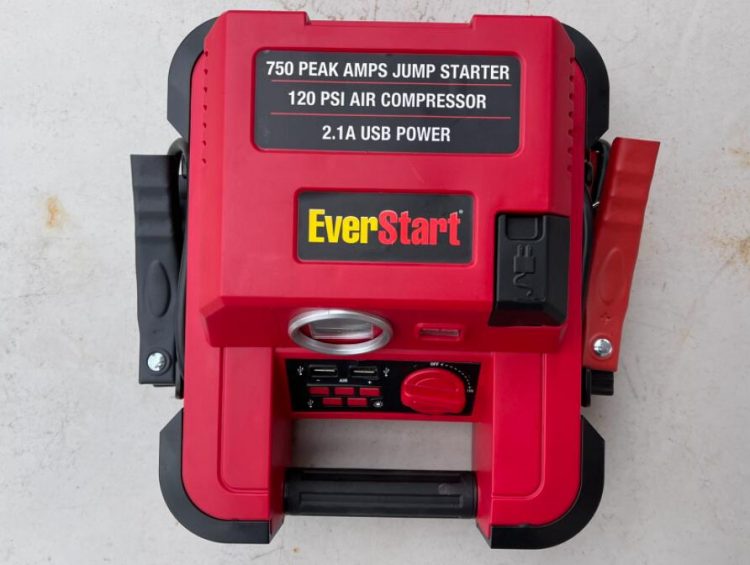 everstart 750 amp with air compressor