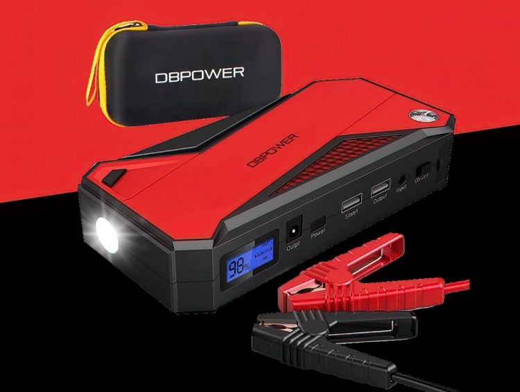Avviatore Portatile 7200 MAh Con Compressore 150 Psi E Power Bank – Gonfia Pneumatici In 5 Minuti